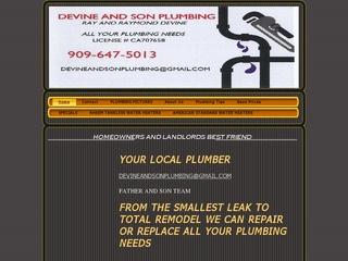 Devine And Son Plumbing